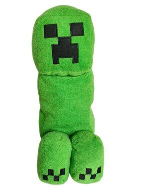 Minecraft Creeper Lg 16" Plush Mojang Toy Green Soft Stuffed Video Gamer Merch